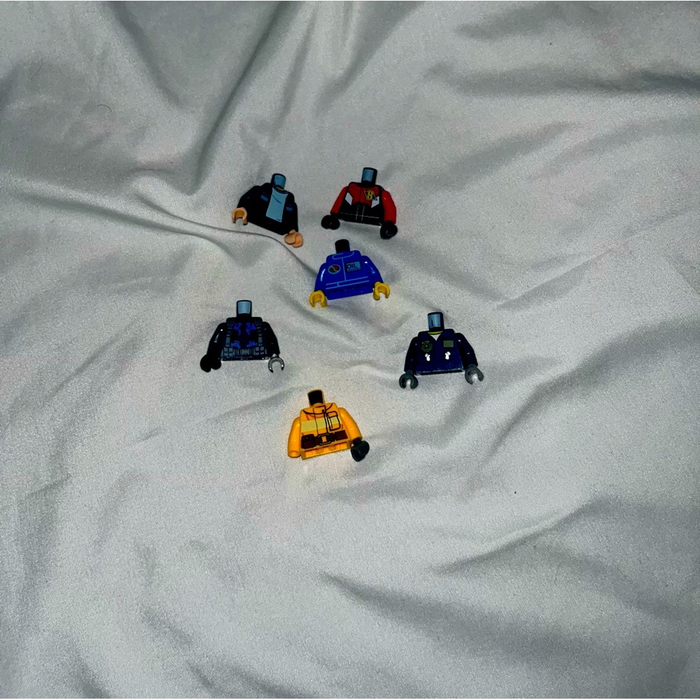 Lego Mini figure chest pieces